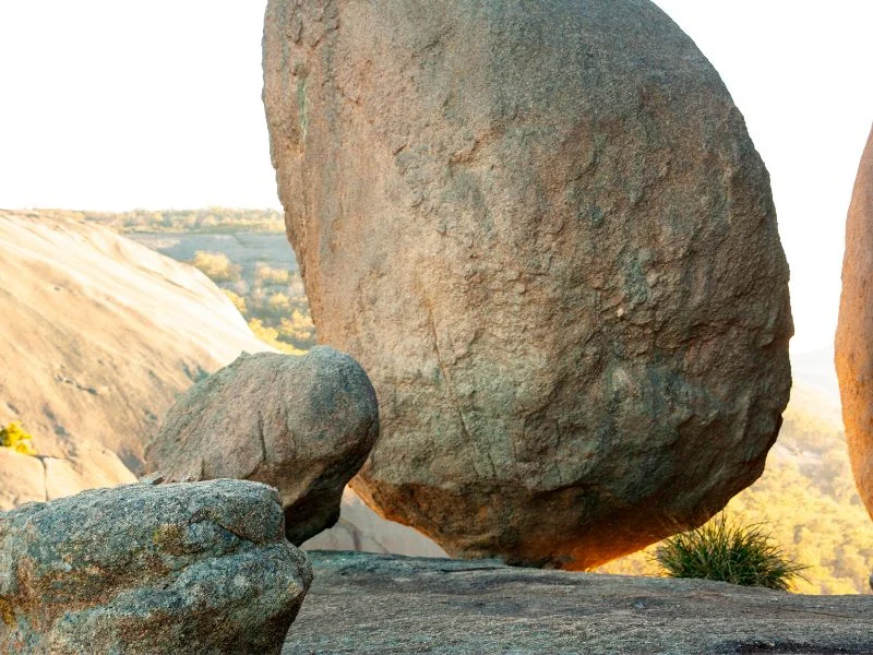 boulders stacked together